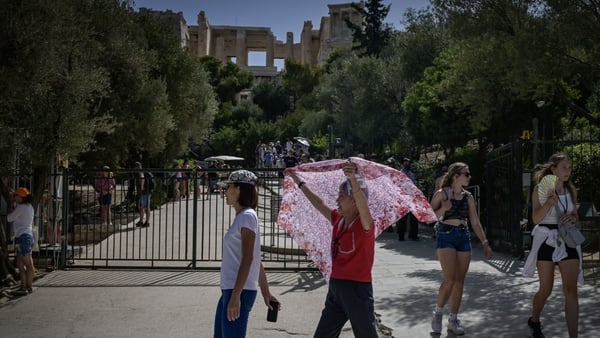 The culture ministry had said the site would close with temperatures expected to reach 43 degrees Celsius