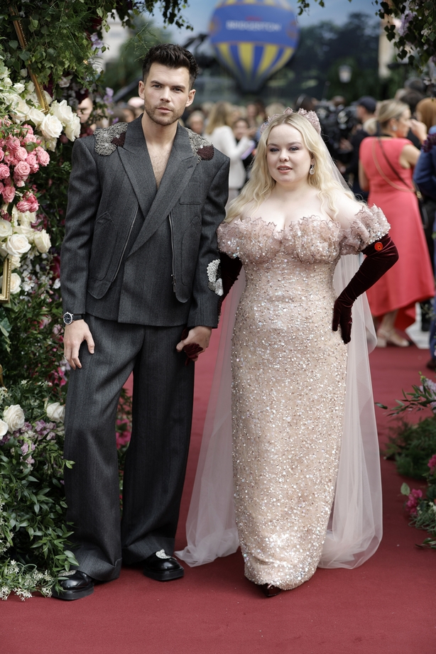 Luke Newton and Nicola Coughlan attend the special screening 