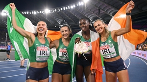 Ireland's women claim silver in 4x400m relay at Euros