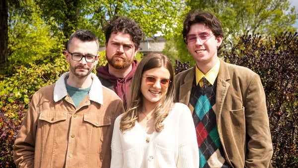 IMLÉ reatha: Neil Ó Briain, Cian Mac Cárthaigh, Róisín Seoighe, James Shannon [Pic: Fionn Fitzpatrick]