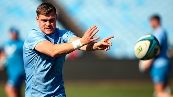 Garry Ringrose pictured at Leinster training on Friday