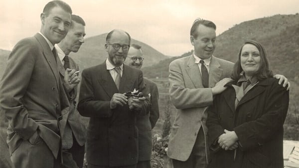 An early meeting of the International Federation of Film Archives. in Venice circa 1953 ( courtesy of FIAF)