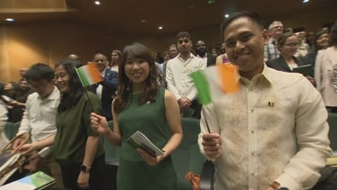 5,500 receive Irish citizenship at ceremony in Dublin