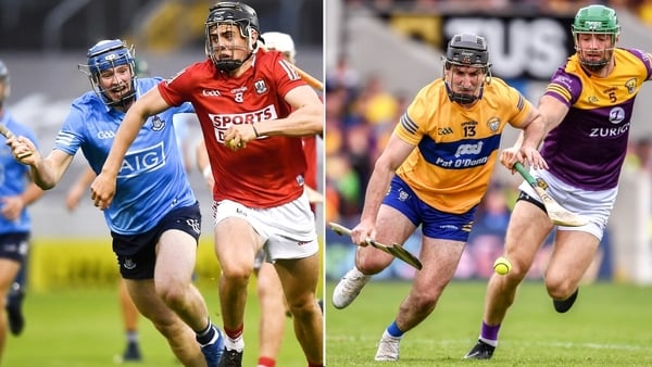 Cork take on Dublin and Clare face Wexford in the All-Ireland Senior Hurling Championship quarter-finals