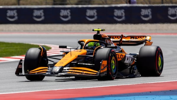 Lando Norris edged out Max Verstappen by just 0.020 to take pole