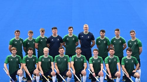 The Irish hockey squad