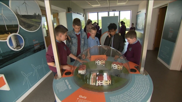 Scoil Eoin Phóil, Tullamore at Mount Lucas Wind Farm.