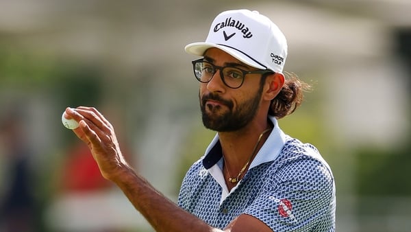 Bhatia played the last three holes in four-under par