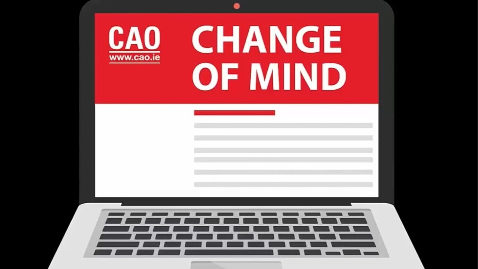 Don't about the CAO Change of Mind deadline!