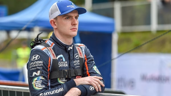 Josh McErlean and co-driver James Fulton are well placed going into Saturday's 124km loop across seven stages after an impressive showing on Friday