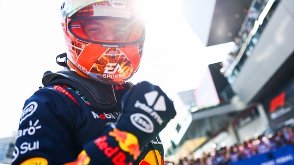 Verstappen will hope to extend his championship lead in Sunday's feature race