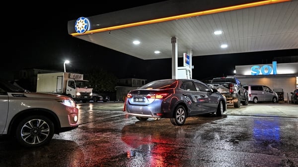 Cars were seen lined up at petrol stations in the Barbadian capital Bridgetown, while supermarkets and grocery stores were crowded with shoppers buying food, water and other supplies