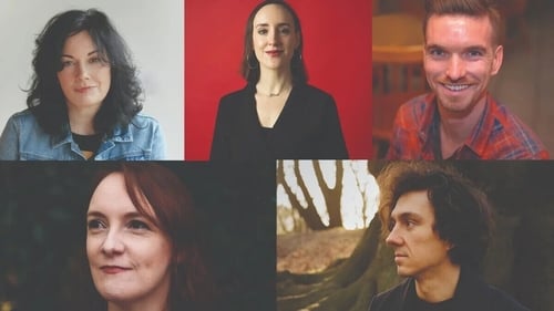 Writers (L-R) Aingeala Flannery, Jessica Traynor, Patrick Holloway, Lisa McInerney and Thomas Morris come to Donegal this July