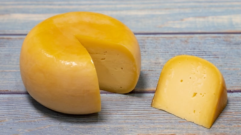 The police officer ordered a rescue worker to hand him nine 20kg packages of cheese worth around €554 in total (stock image)
