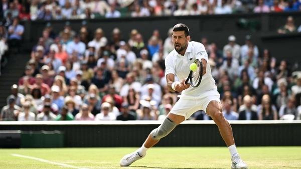 Novak Djokovic had to much for plucky underdog Jacob Fearnley