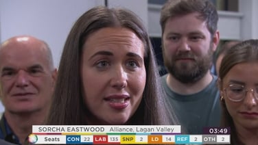 'I am absolutely delighted' - Sorcha Eastwood, new MP for Lagan Valley