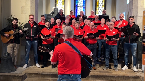 The Timahoe Male Choir is preparing for their first festival performance at Electric Picnic next month