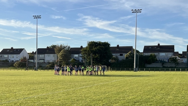 Dublin training in DCU Sports campus in Glasnevin