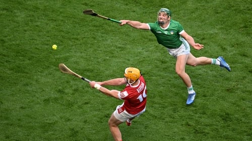 Declan Dalton (L) starred during Cork's third quarter