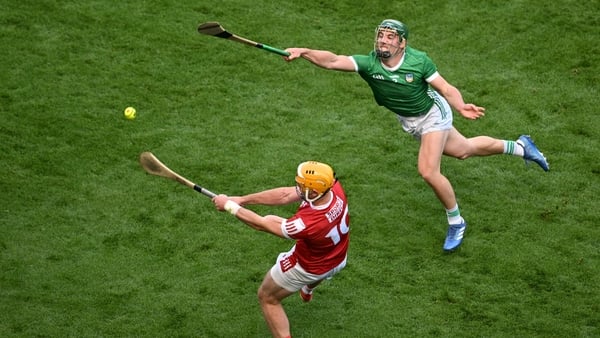 Declan Dalton (L) starred during Cork's third quarter