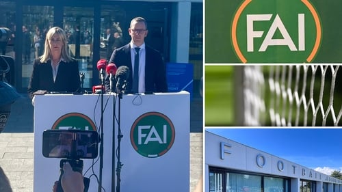 The FAI held a press conference on foot of recent reporting from RTÉ and the Sunday Independent