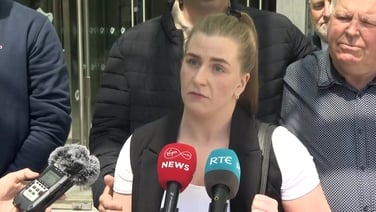 Rebecca Hall says her father's murder has left 'a huge hole in our lives'