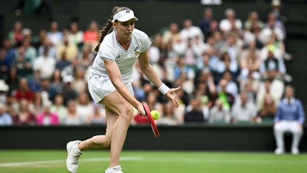 Elena Rybakina is into the last eight at Wimbledon