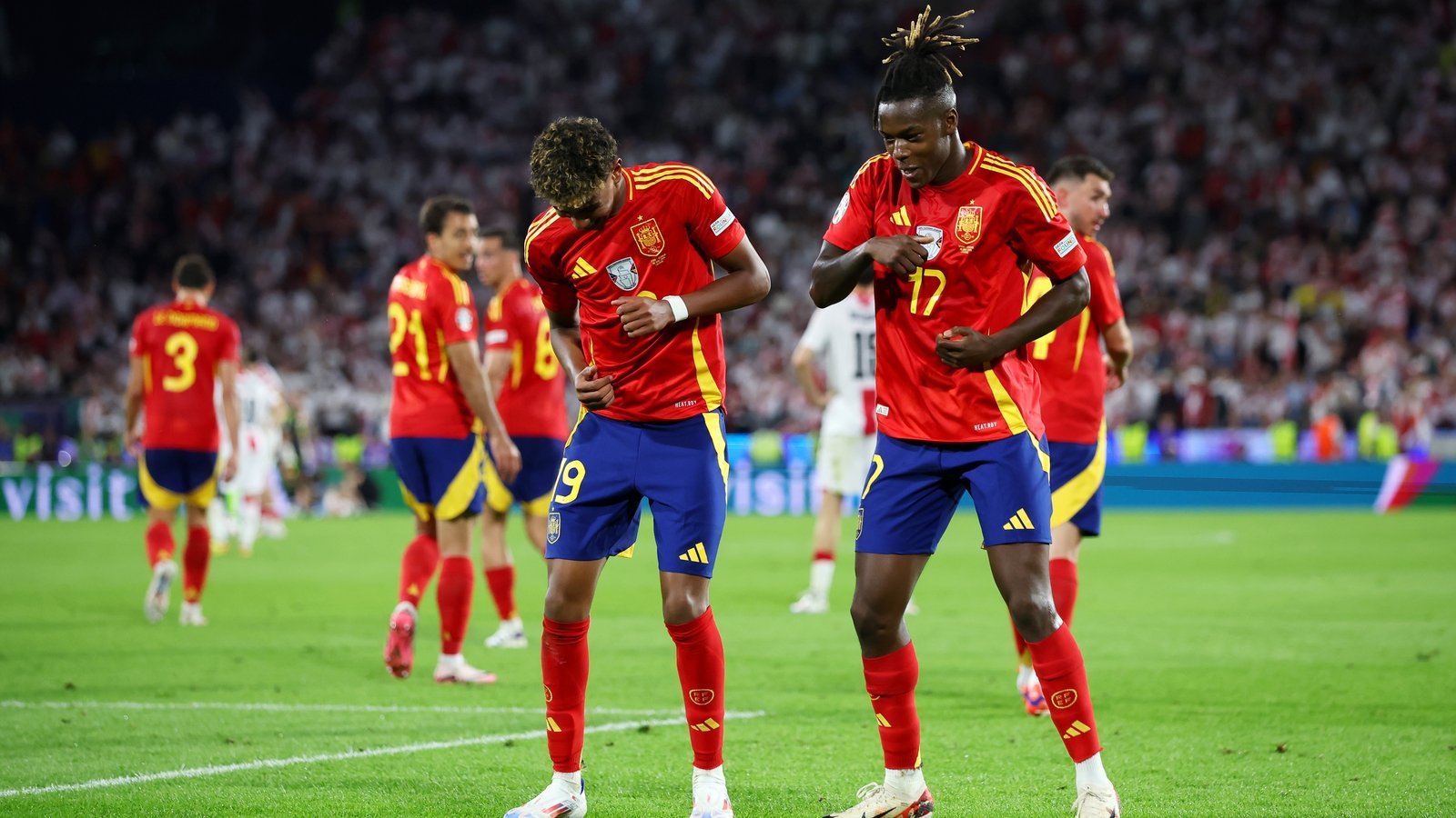 Six Spain players named in Euro 2024 team of tournament