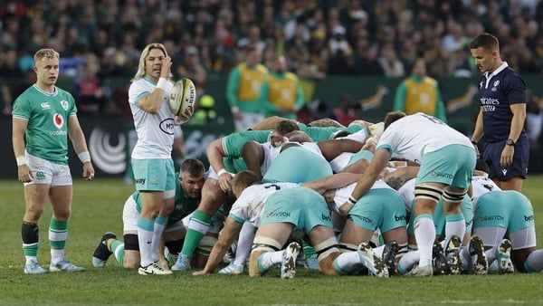 South Africa say they were frustrated with their scrum performance early on against Ireland last week