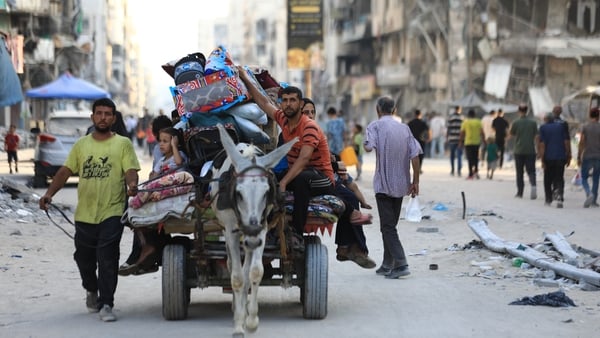 Residents of Gaza City have been told to leave amid increased military activity