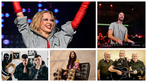 Kylie Minogue, Calvin Harris, Kneecap, Jazzy and The Wolfe Tones are among the acts performing at Electric Picnic 2024