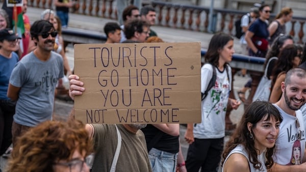 Tensions over housing have fuelled anti-tourist protests in Barcalona