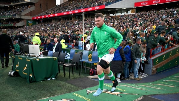 Peter O'Mahony has been named on the bench by Ireland coach Andy Farrell