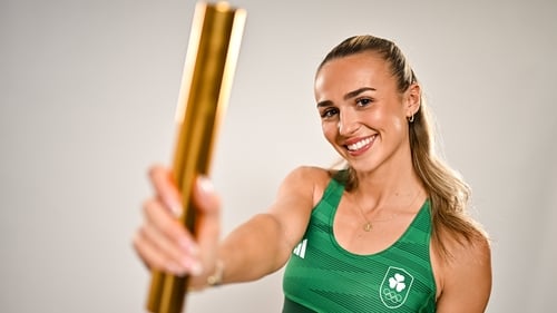 Sharlene Mawdsley pictured at the Team Ireland Paris 2024 team announcement for Athletics