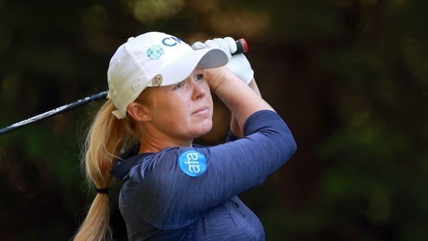 Stephanie Meadow lies 10 shots adrift of the first round leaders at the Evian Championship in France