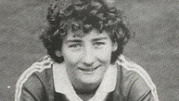 Footballer Marian Leahy, pictured here in 1987, made her international debut for the Ireland WNT in 1978 against England Photo: Women's Football Archive