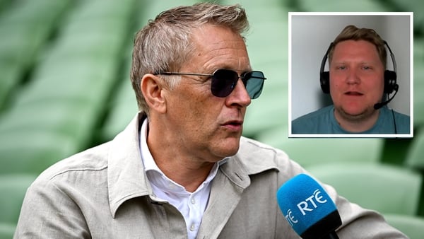 Jóhann Ingi Hafþórsson (inset) joined RTÉ Sport to outline the new Ireland manager's background, personality and coaching style