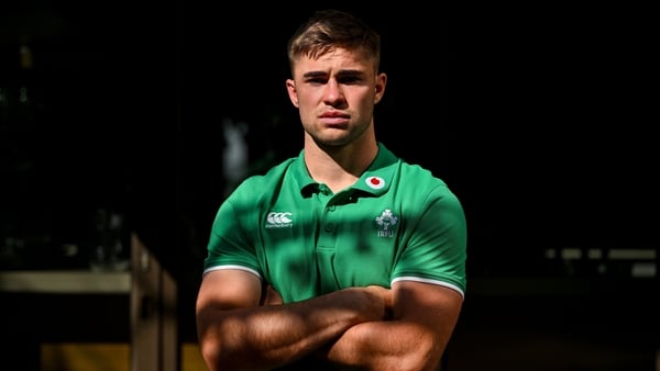 Jack Crowley will earn his 16th cap against South Africa this evening