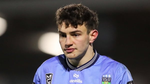 Eanna Clancy scored UCD's equaliser at Belfield