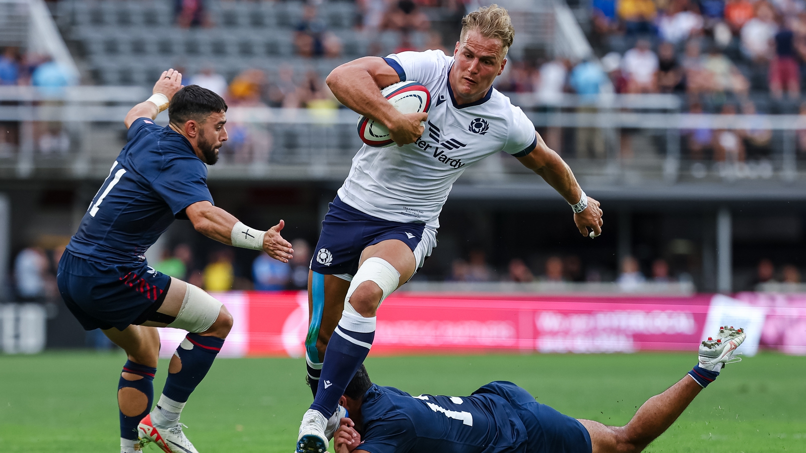 Van der Merwe equals Scotland try record in win over US