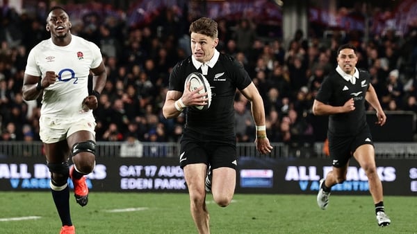 Beauden Barrett made a sizeable impact as a super sub