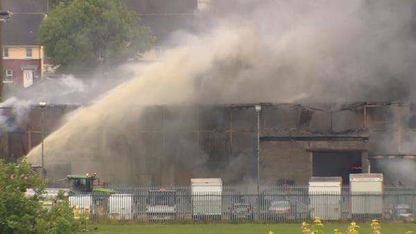 Northern Ireland Fire and Rescue Service responded to the blaze this afternoon