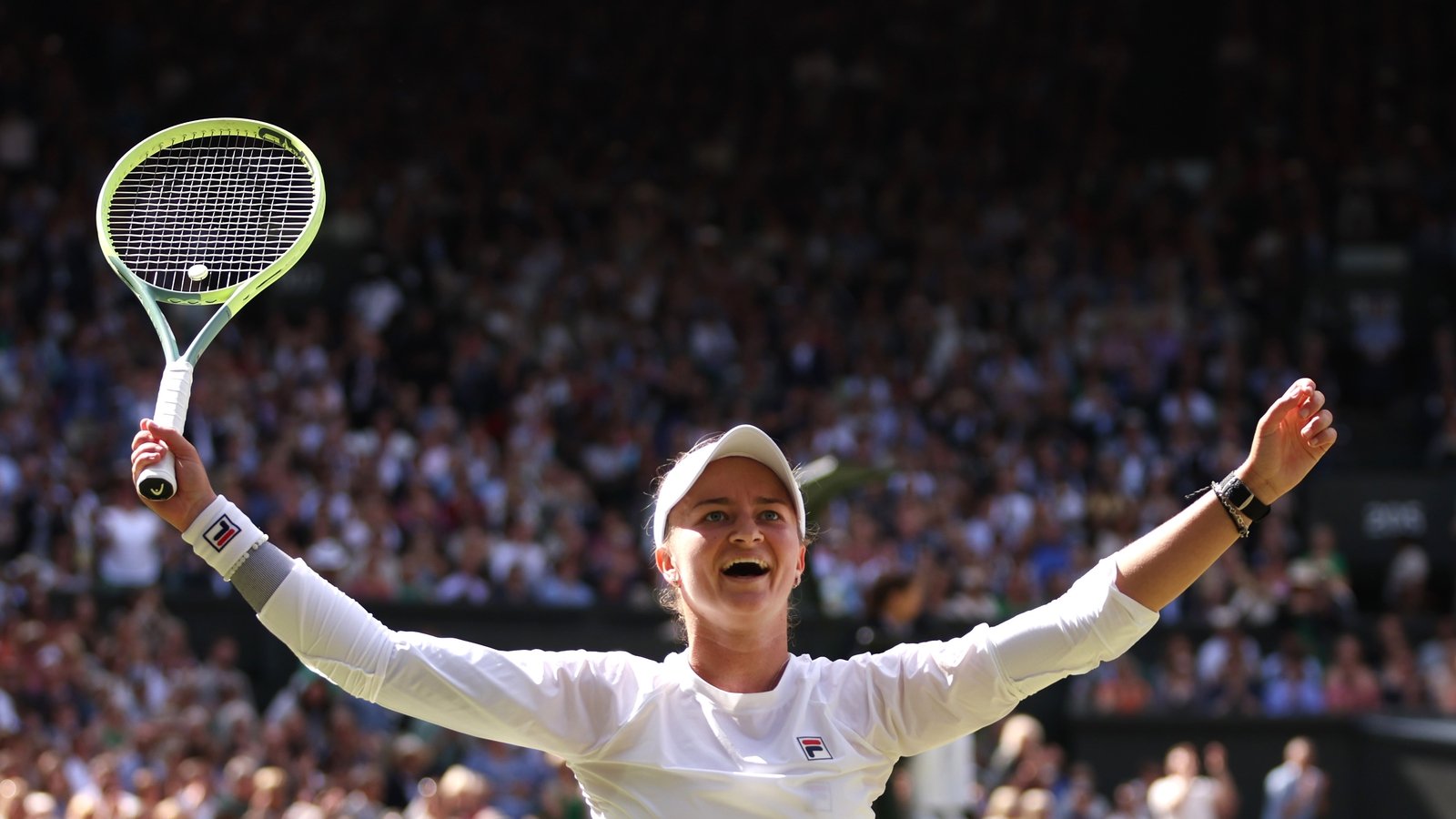 Krejcikova halts Paolini fight-back to win Wimbledon