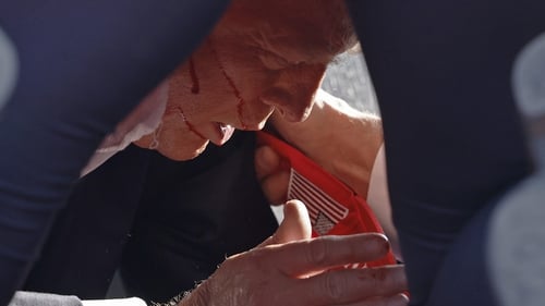 In Pictures: Trump survives assassination attempt