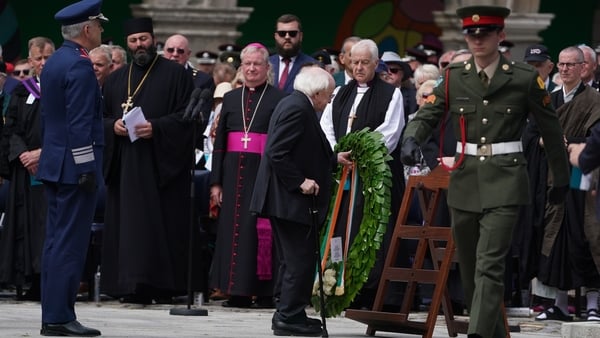 National Day of Commemoration interfaith ceremony took place at Dublin's Royal Hospital Kilmainham