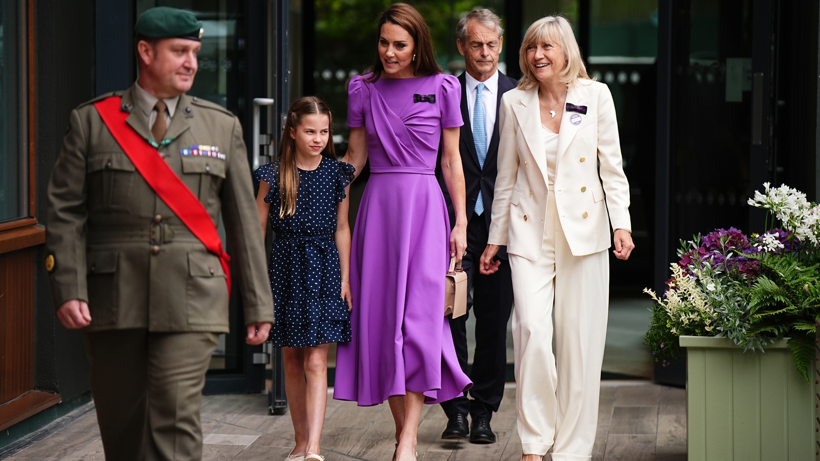 Britain’s Princess of Wales attending Wimbledon final