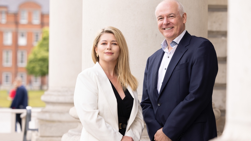 Rebecca McManus and Professor Vinny Wade