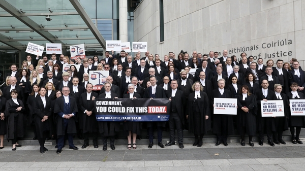 Criminal barristers have withdrawn their services as part of their campaign which seeks to reverse pay cuts