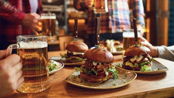 About 550 pubs in Dublin serve food, the LVA says