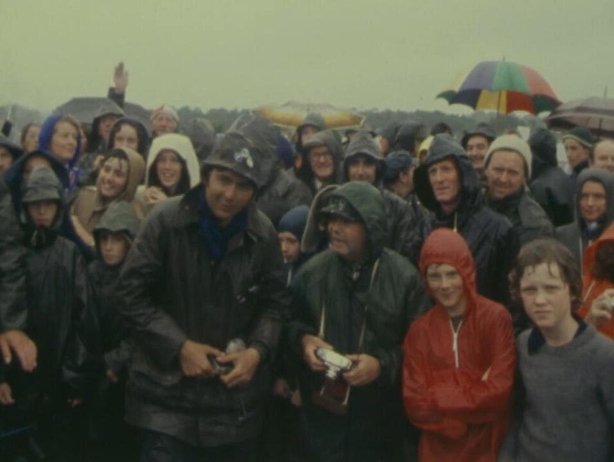 Crowds at the Angling Championship in Ballinrobe, 1979